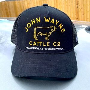 Brand New John Wayne Cattle Company Sweatproof Hat Adjustable